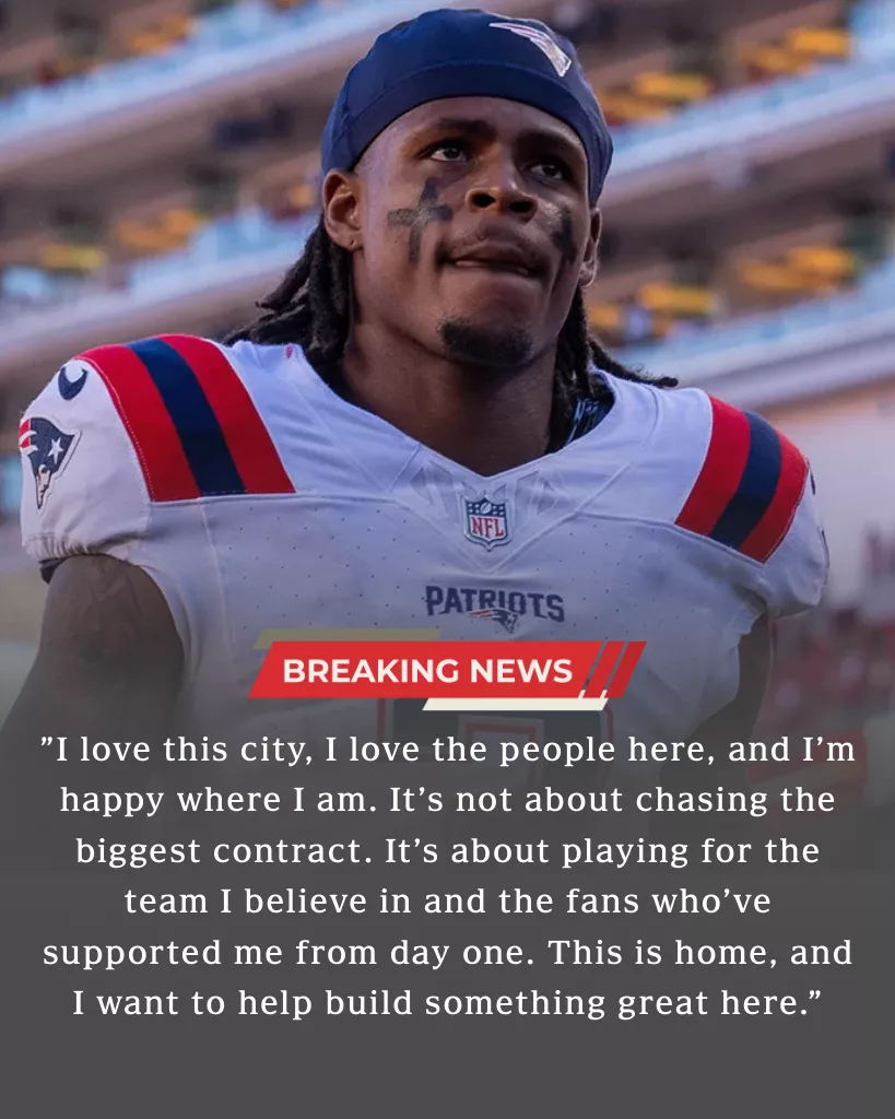 Demario Douglas Stays Loyal to the New England Patriots, Choosing Commitment Over Bigger Contracts in Free Agency Era