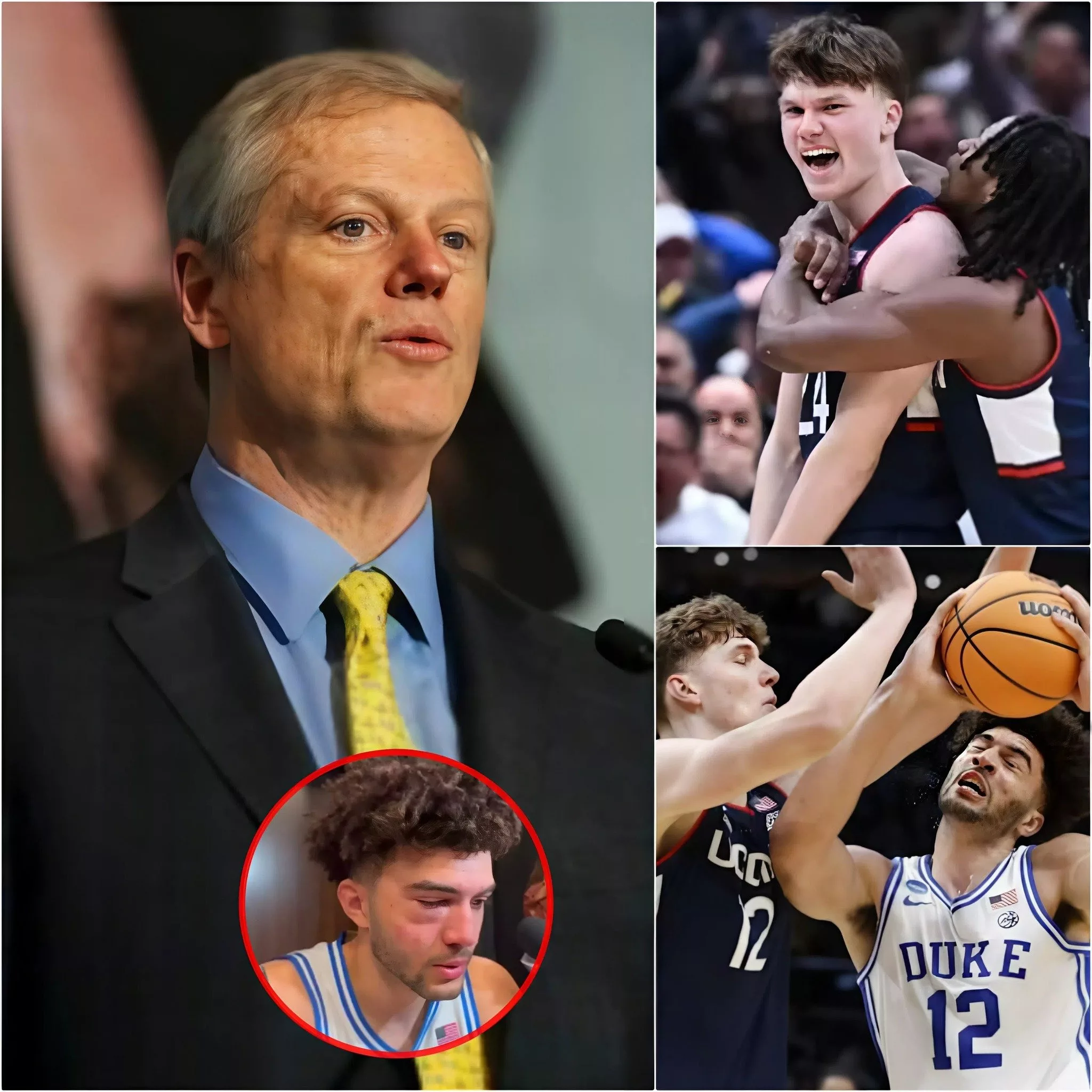 BREAKING NEWS: NCAA Commissioner unexpectedly issues the heaviest penalty in history for player Eric Reibe, star of the UConn Huskies.