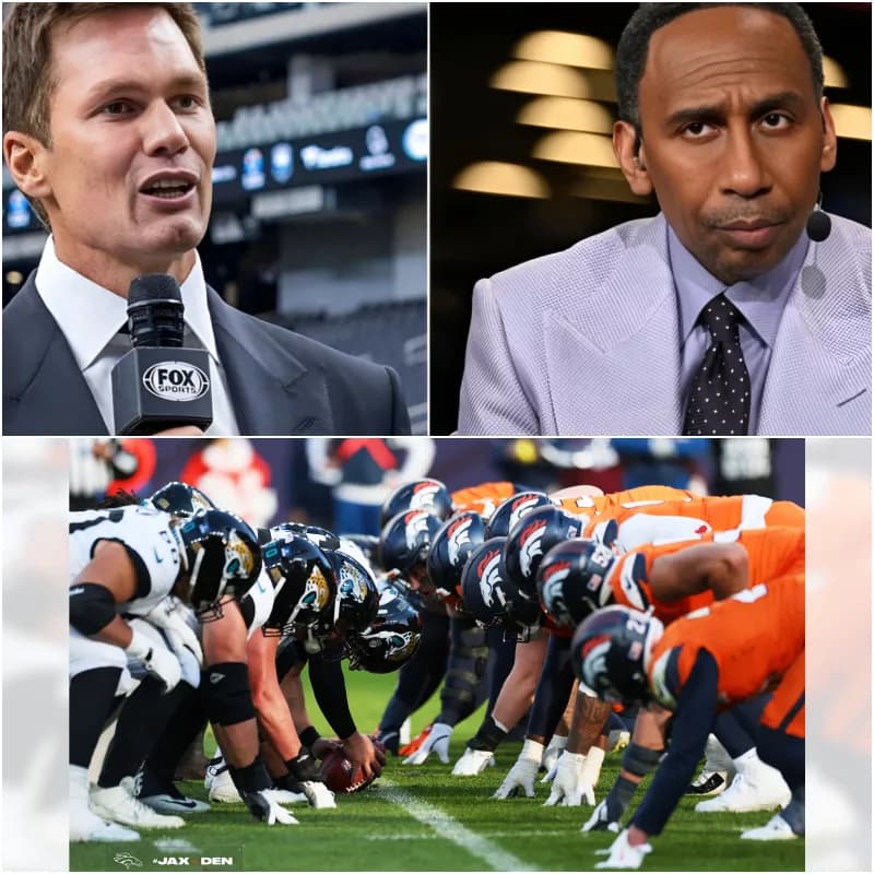 “SIT DOWN. AND BE QUIET, STEPHEN.” — Tom Brady SHUTS DOWN Stephen A. Smith LIVE ON AIR after a fiery attack on the Jacksonville Jaguars ahead of their showdown with the Denver Broncos, leaving the ESPN studio completely frozen.