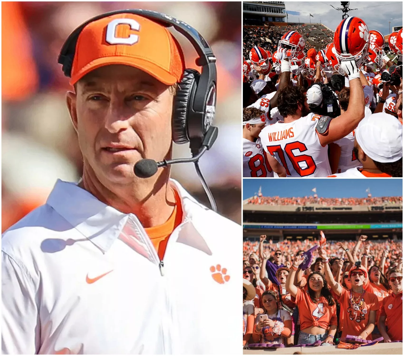 “Ten Words That Silenced Clemson” — Dabo Swinney’s Message After the 10–22 Loss to Penn State