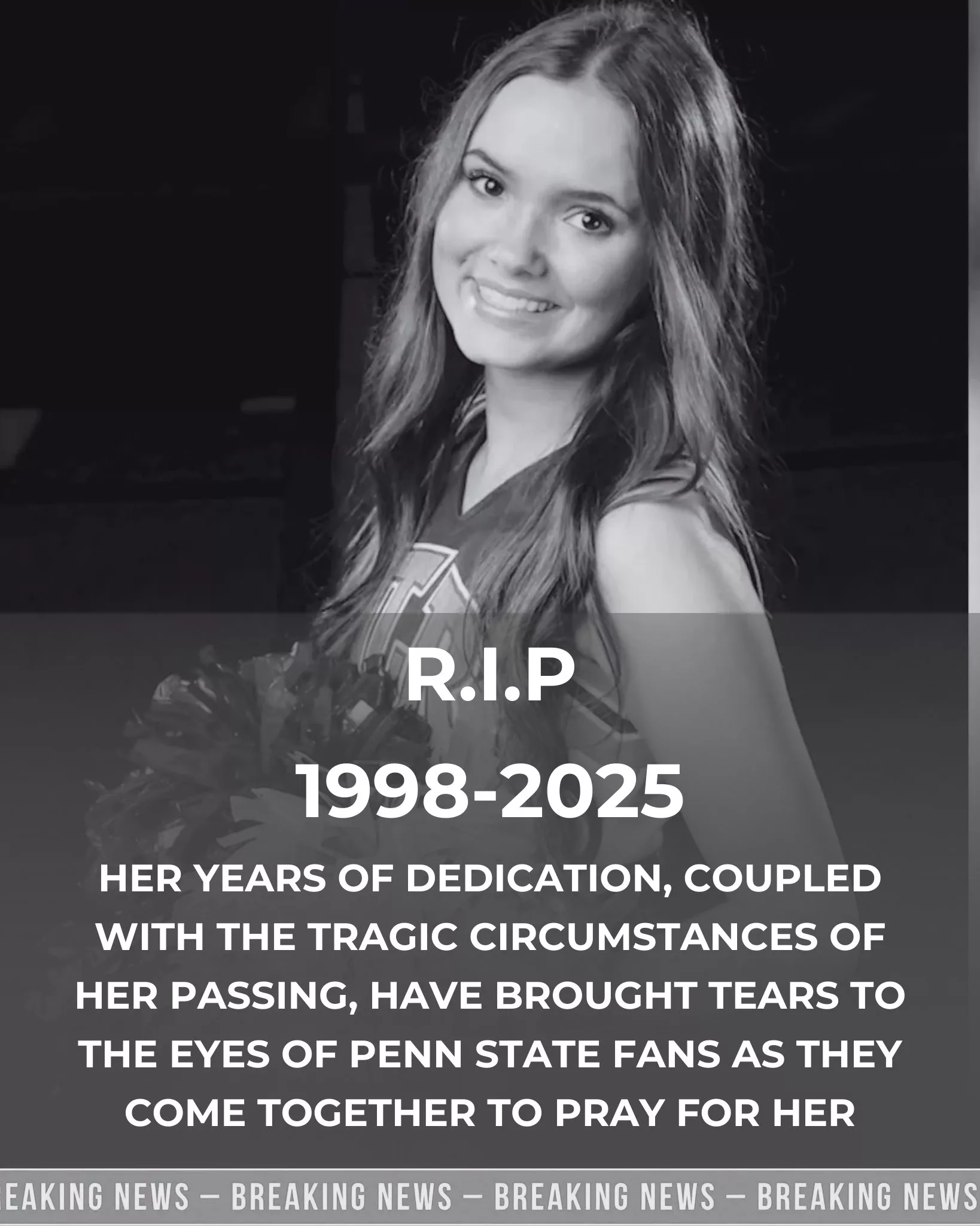 π A longtime Penn State Football cheerleader who proudly served the Nittany Lions community for many years has tragically passed away at the age of 27 following a heartbreaking family dispute, leaving behind a 3-year-old child.
