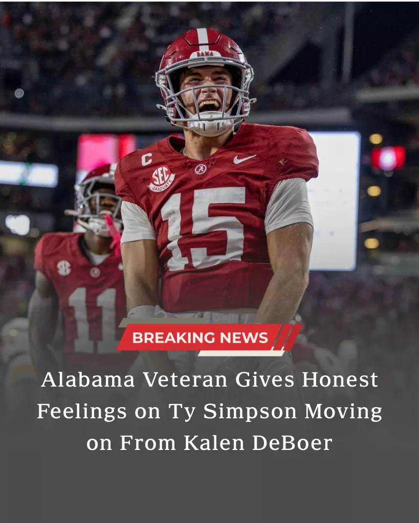 Alabama Veteran Shares Honest Perspective on Ty Simpson’s Departure From Kalen DeBoer