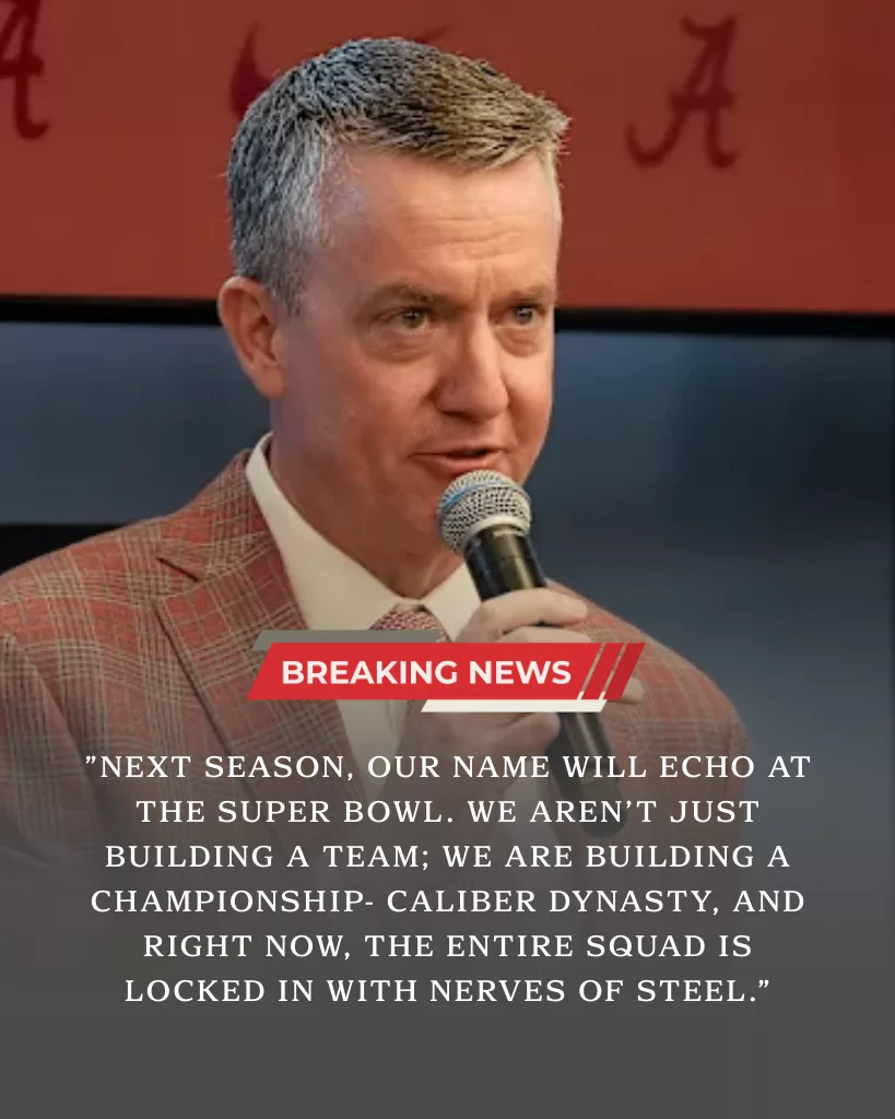 Alabama Football Undergoes Major Internal Overhaul as Greg Byrne Declares a New Win-Now Era