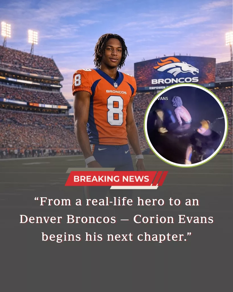 Corion Evans Commits to the Denver Broncos, Bringing Courage and Character to the NF