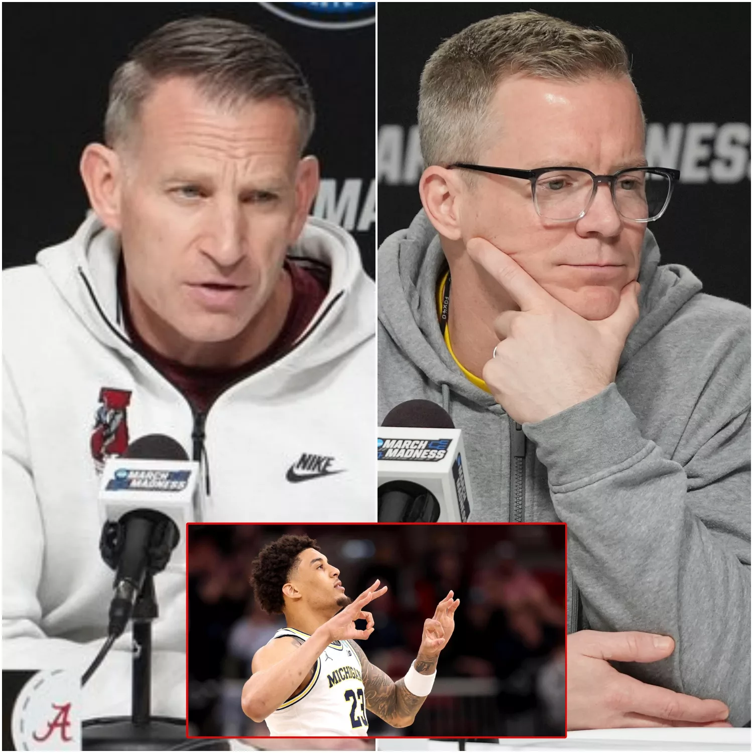 WHISTLES AND WARFARE: Nate Oats Slams "Unjust" Sweet 16 Exit as Michigan Moves On